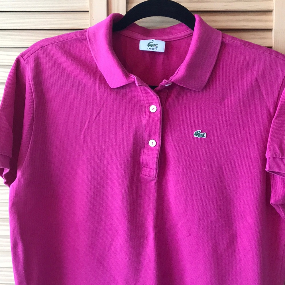 Beautiful Pink Lacoste Shirt